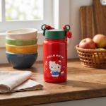 세븐일레븐 헬로키티 텀블러 스트랩 세트, 레드 350ml 귀여운 조합으로 만나봐요 상품 이미지 2