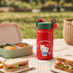 세븐일레븐 헬로키티 텀블러 스트랩 세트, 레드 350ml 귀여운 조합으로 만나봐요 상품 이미지 3