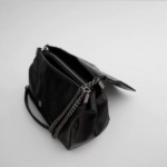 딥파워 ZARA 자라 여성가방 락 플랩 숄더백 블랙 유나백 심플한 코디에 포인트 주기 괜찮을까 상품 이미지 3