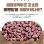 레드땅콩 효능, 볶은 땅콩으로 먹으면 뭐가 다를까? 상품 이미지 2