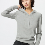 유니클로 후드립T 긴팔 사이즈 S~3XL, 내 체형엔 어떤 핏이 예쁠까? 상품 이미지 2