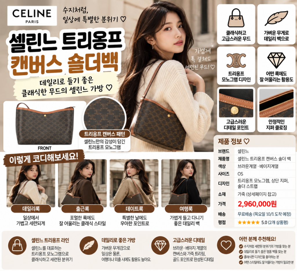 수지 셀린느 가방처럼 분위기 내고 싶다면 데일리로 들기 좋은 미니 추천 제품 이미지