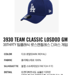 뉴에라 모자 MLB 사이즈표 보고 가격 골랐는데 스티커는 떼는 게 맞을까 상품 이미지 1